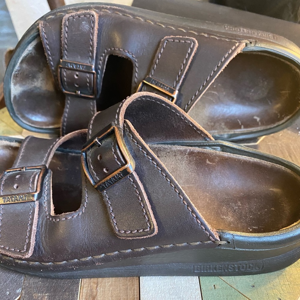 Tatami By Birkenstock real leather rubber sole